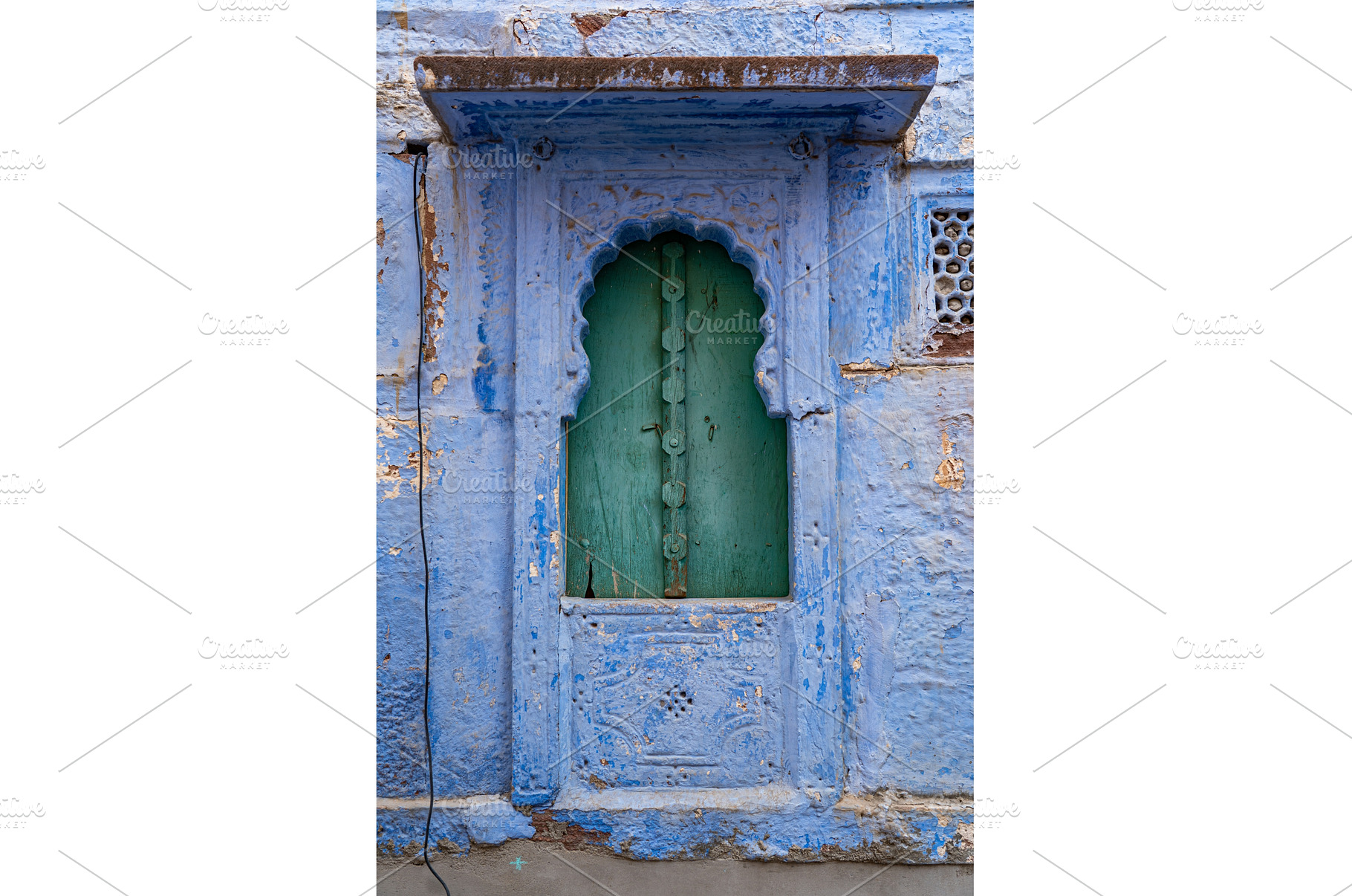 Blue city of Jodhpur in Rajasthan, an Architecture Photo by oliverfoerstner