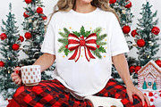 Christmas Coquette bow Png, an Illustration by Libby Wishes (Thumbnail 3 of 6)