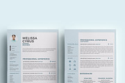 Designer Resume Template /CV, a Resume Template by Resume21 (Thumbnail 2 of 5)
