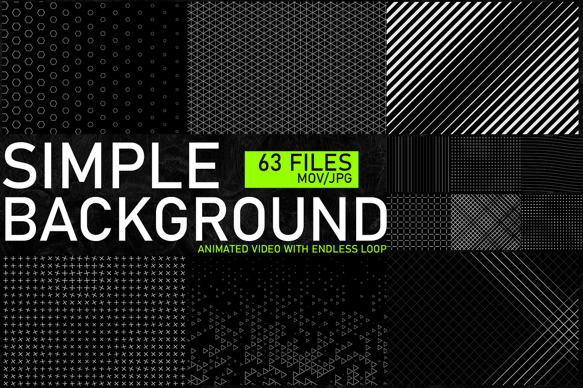 Simple Background. Animated video, a Background Graphic by Mio Buono (Photo 1 of 7)