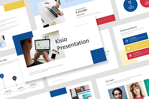 Kisio : Business Brief Powerpoint, a Presentation Template by Punkl Camp