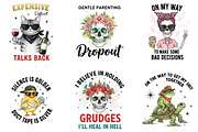 Funny Sarcastic Sublimation Quotes, an Illustration by DreamArtGraphic (Thumbnail 2 of 5)