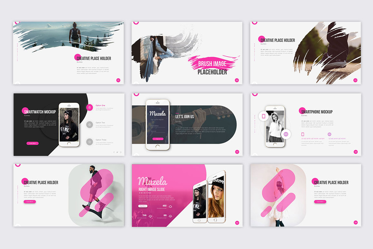Muzella - Creative Presentation, a Presentation Template by RRGraph (Photo 6 of 8)