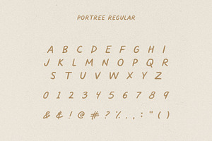 Portree Handwritten Sans Serif