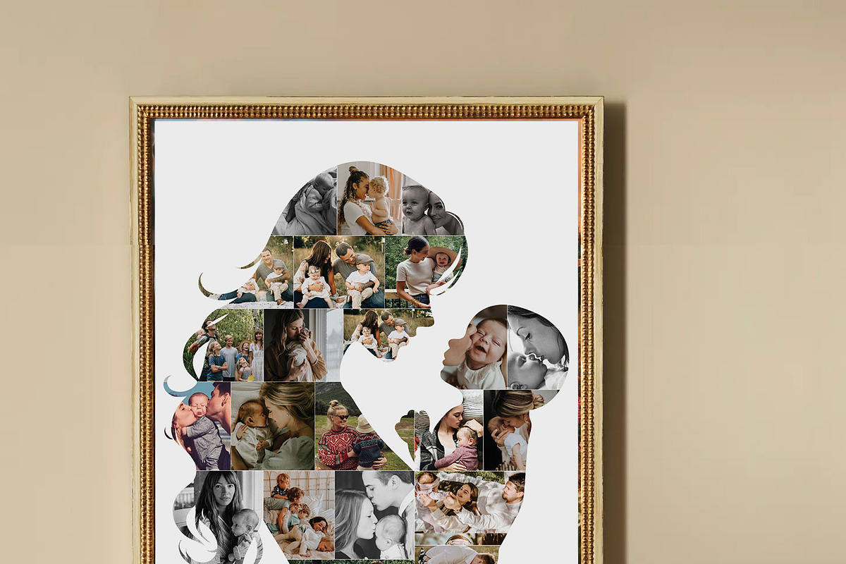Mom And Boy Photo Collage Template, a Magazine Template by AIW SOLUTIONS (Photo 8 of 8)