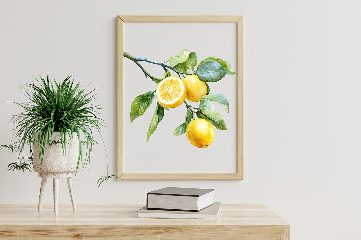 Lemon Clipart Summer Fashion Cottage, an Illustration by Libby Wishes (Photo 6 of 9)