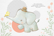 Watercolor baby animals, an Animal Illustration by Magic & Dreams (Thumbnail 3 of 8)