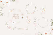 Colors of Spring watercolor flowers, an Illustration by Angele Kamp (Thumbnail 3 of 11)