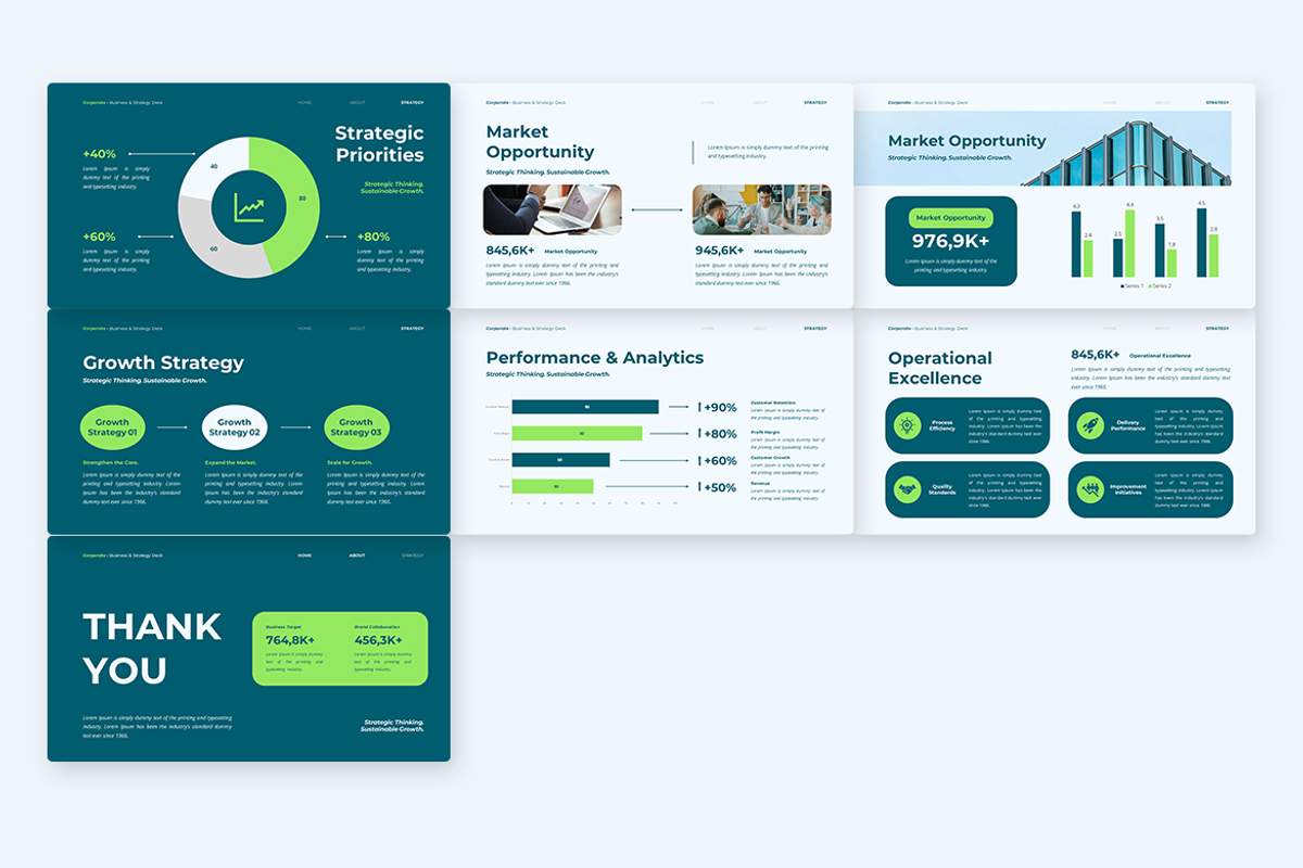 Corporate Keynote, a Presentation Template by Iqsiart Studio (Photo 4 of 4)
