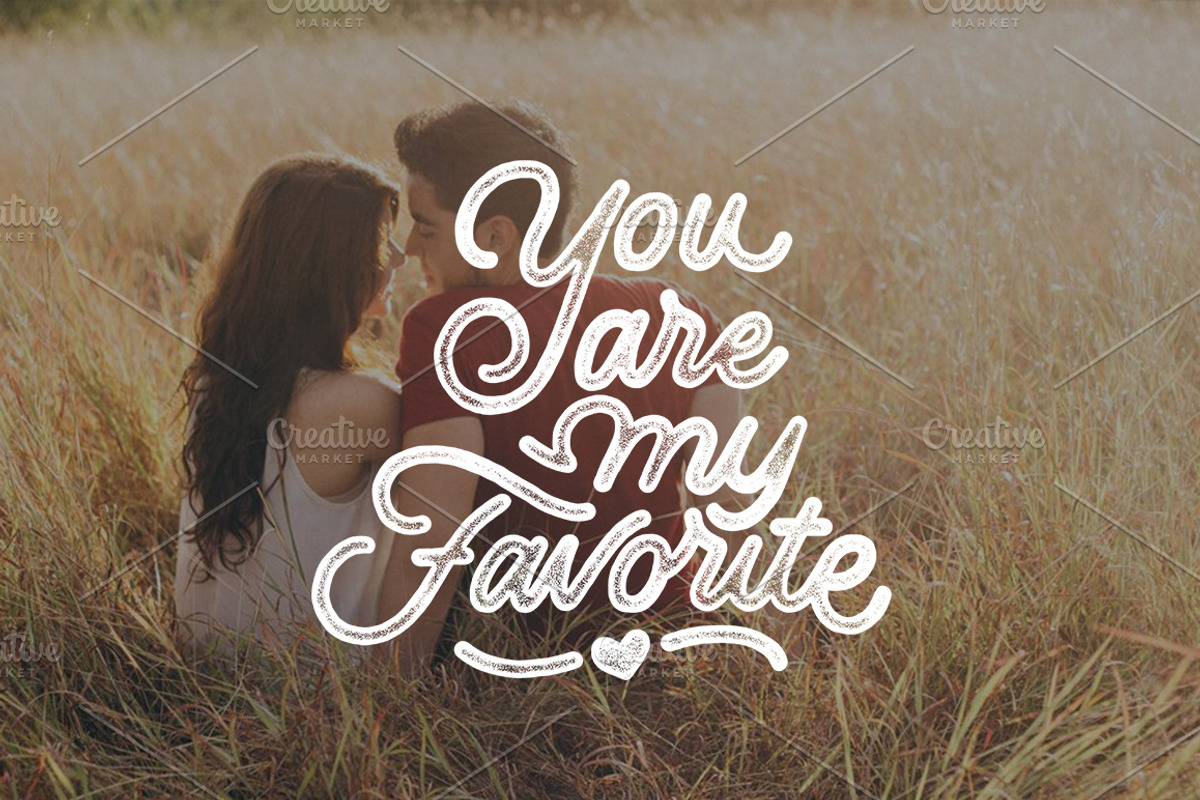 Lettering Love Quotes Bundle 30% OFF, a Texture Illustration by Davihero (Photo 2 of 14)
