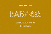 Baby Kidz - Creative Font Duo, a Font by Naistudio (Thumbnail 1 of 7)
