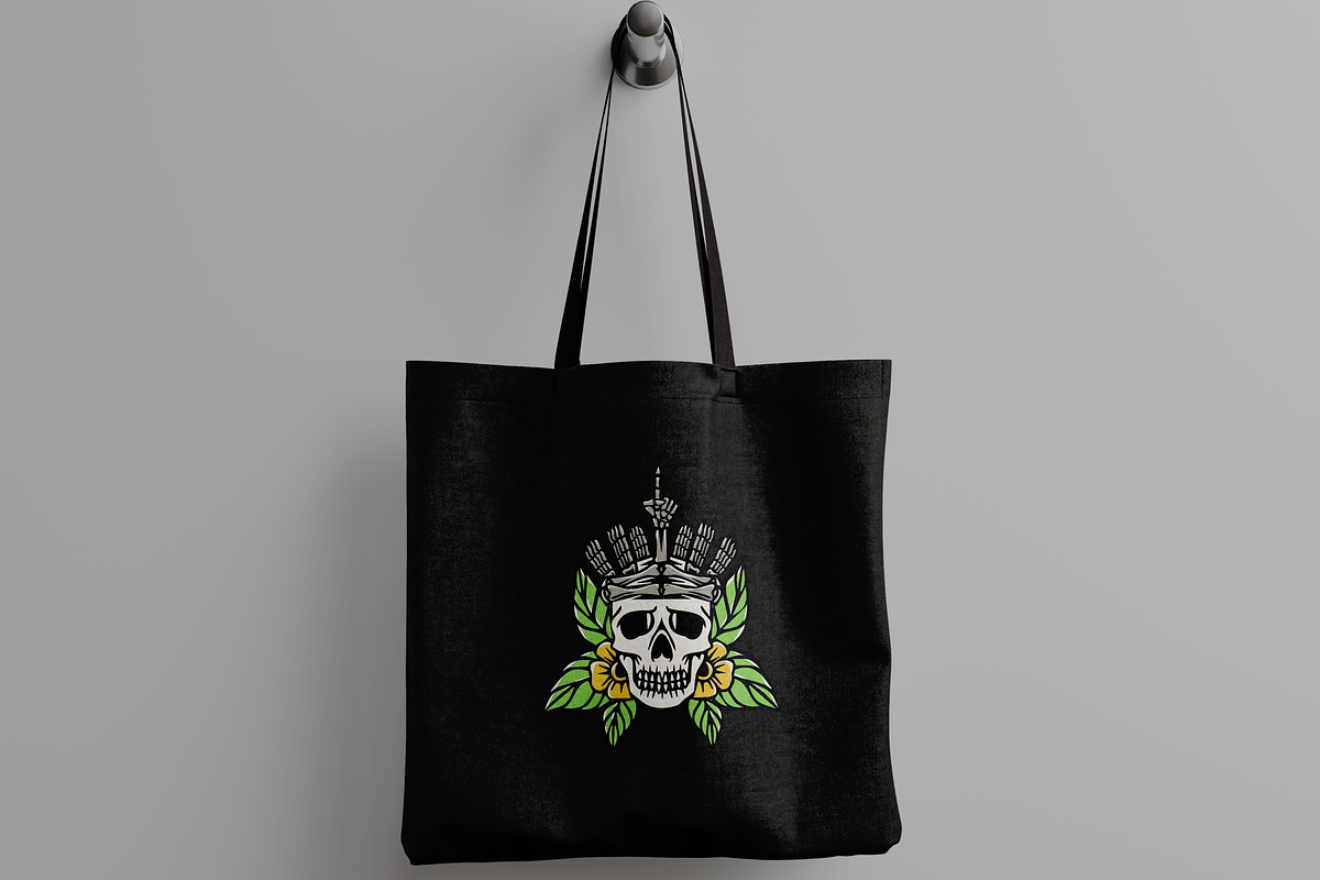 Skull with Arrows Crown, an Object Illustration by nomlimo.com (Photo 2 of 3)
