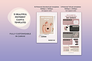 Pinterest Canva Templates | Neutral, a Social Media Template by Monarch 21 Design (Thumbnail 2 of 6)