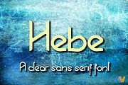 Hebe, a Sans Serif Font by Wakoletras (Thumbnail 1 of 3)