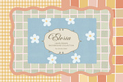 Eloria - Retro Pastel Backgrounds, a Background Graphic by alonahaidash (Thumbnail 1 of 16)