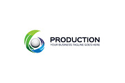 production Logo Template, a Branding & Logo Template by The Branding Fusion (Thumbnail 2 of 4)