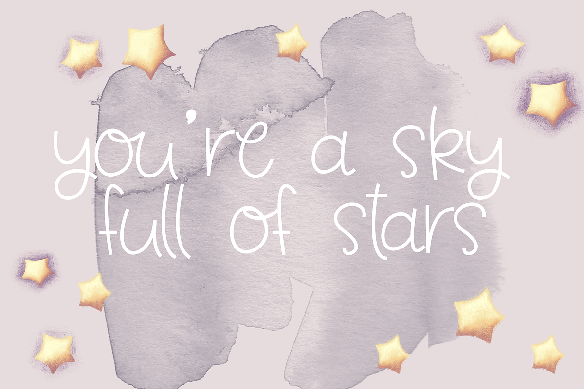 Fairytale - Cute Handwritten Font preview 3