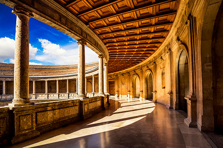 Carlos V Palace, Alhambra. Granada