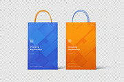 Shopping Bag Mockup, a Packaging Mockup by zpackcreative (Thumbnail 4 of 4)