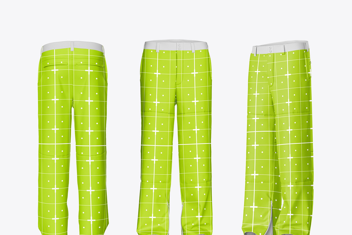 Ski Pants Mockup, a Product Mockup by OneVectorStock (Photo 3 of 3)