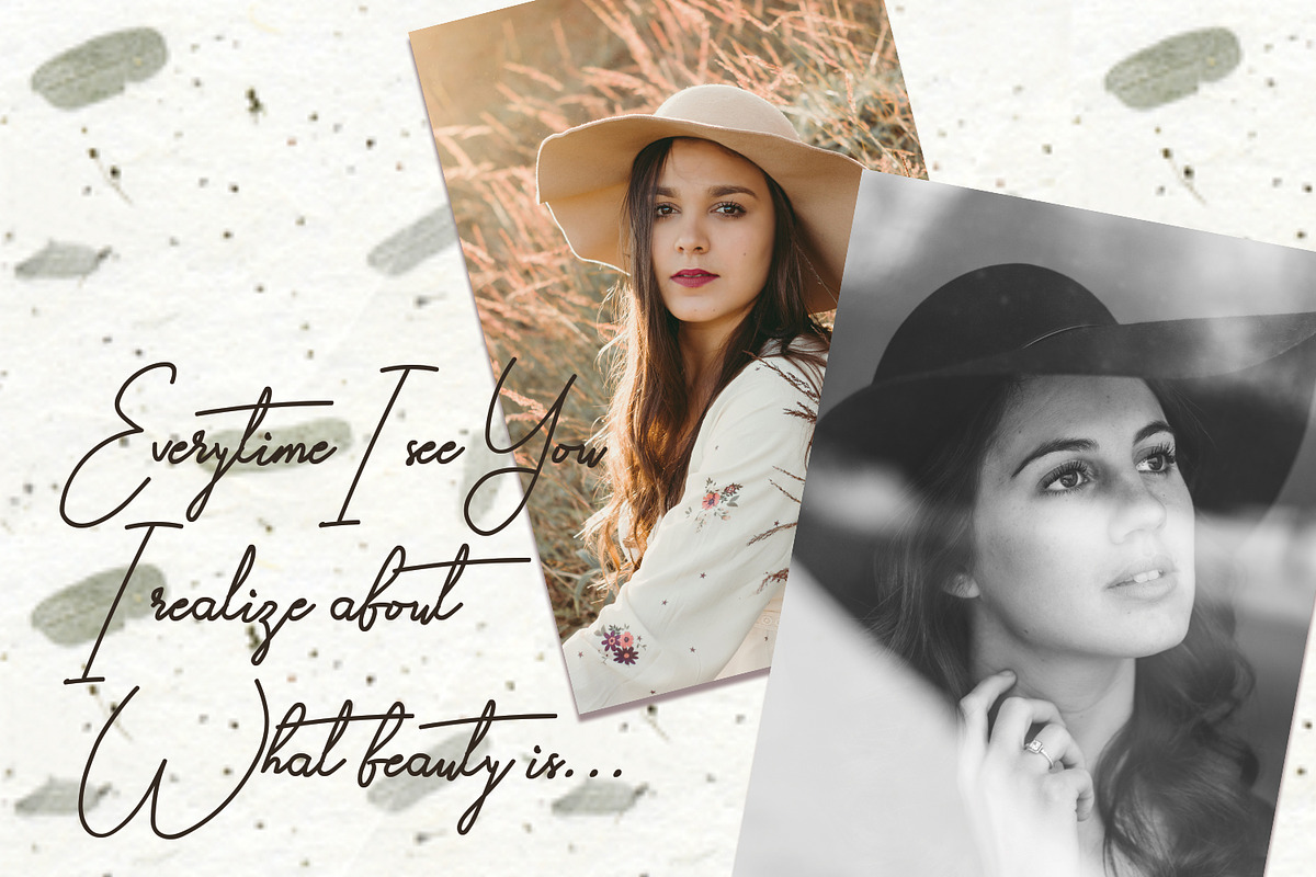 Gilberta - Signature Font preview 6