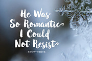 Winter Brush, a Script Font by Barland Design (Thumbnail 3 of 9)