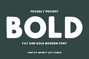 Bold Fat Modern Font, a Sans Serif Font by Fourteen Letter (Thumbnail 1 of 5)