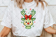 Coquette Green Millennial Christmas, an Illustration by Craft Nest (Thumbnail 3 of 6)