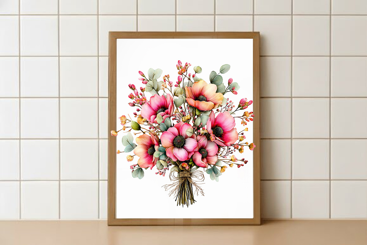 Whimsical Cottage Summer Floral, a Transportation Illustration by Watercolor design (Photo 5 of 6)