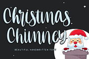 Christmas Chimney, a Script Font by Letterara (Thumbnail 1 of 9)