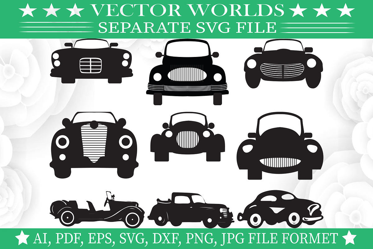 Old Car Svg, Old, Car Svg, an Object Graphic by VectorWorlds