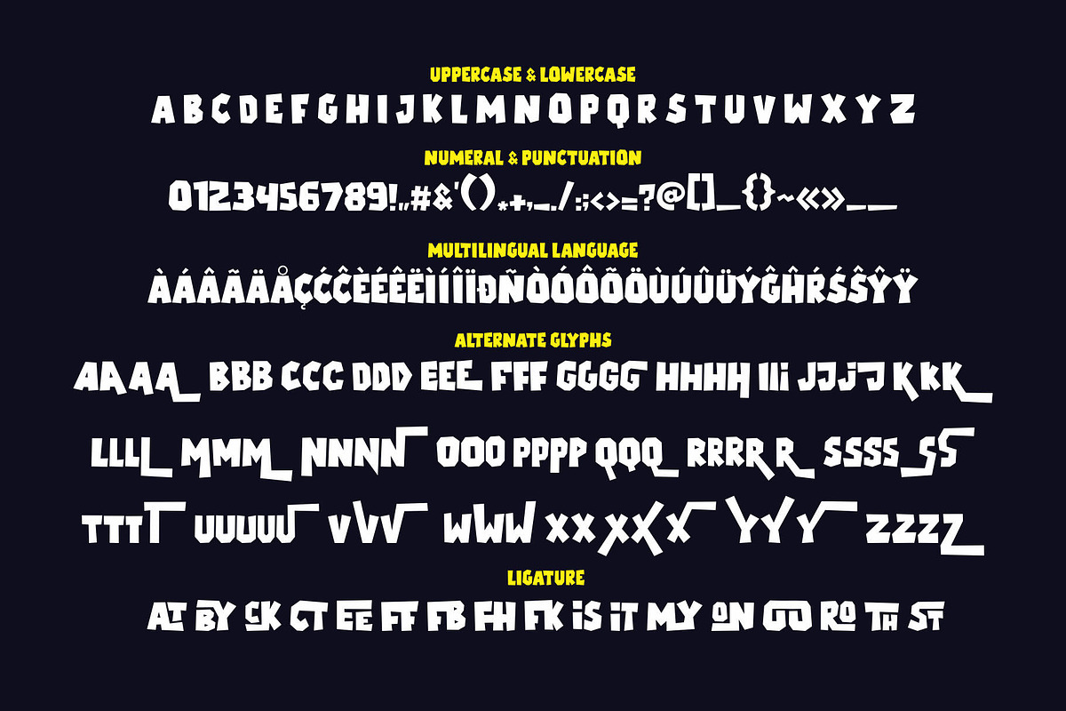 Cutefrez - A Display Cute Font, a Font by nIznaztype (Photo 3 of 6)