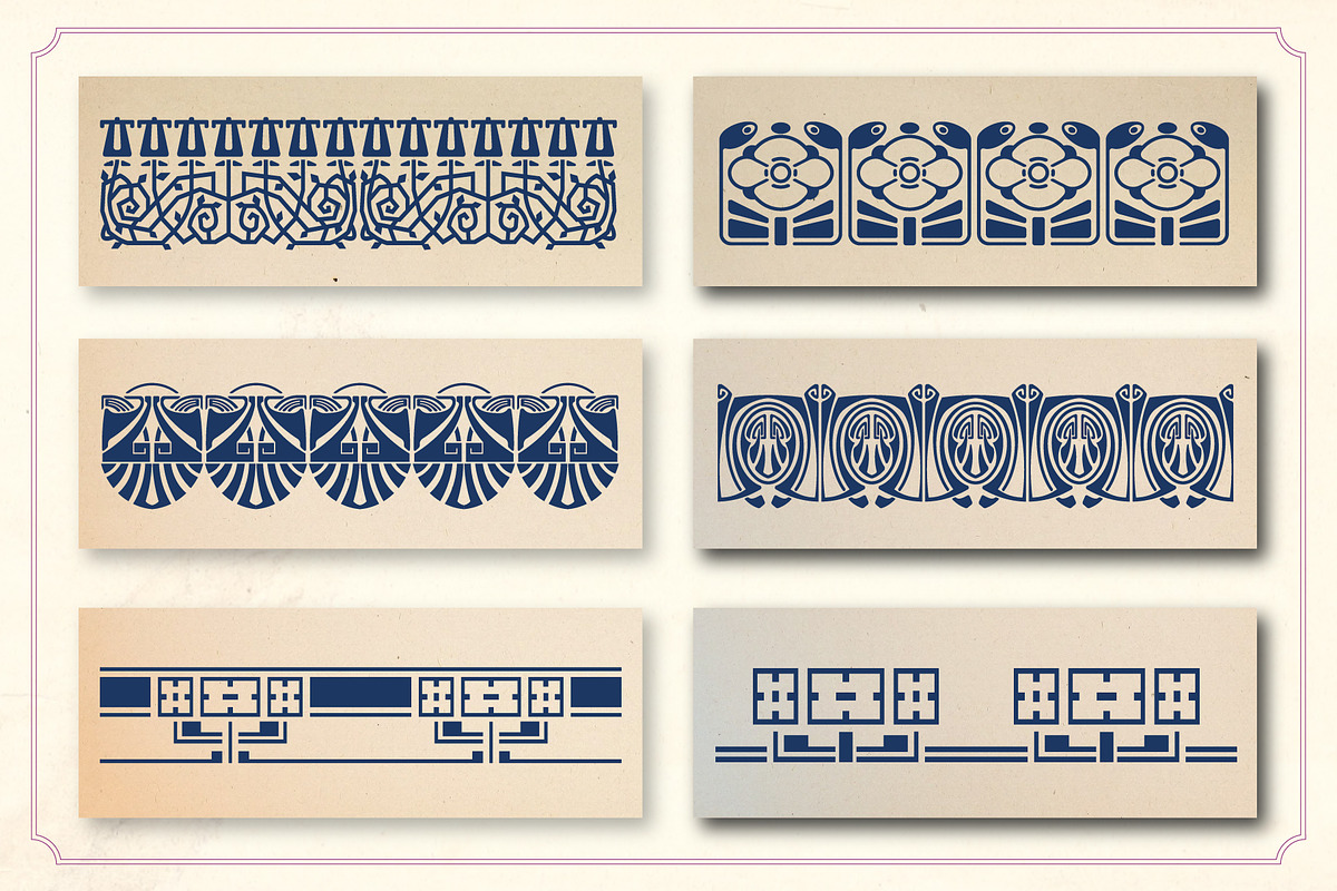 Vintage Art Deco Brushes, a Brush Add-On by Mr Vintage (Photo 3 of 8)