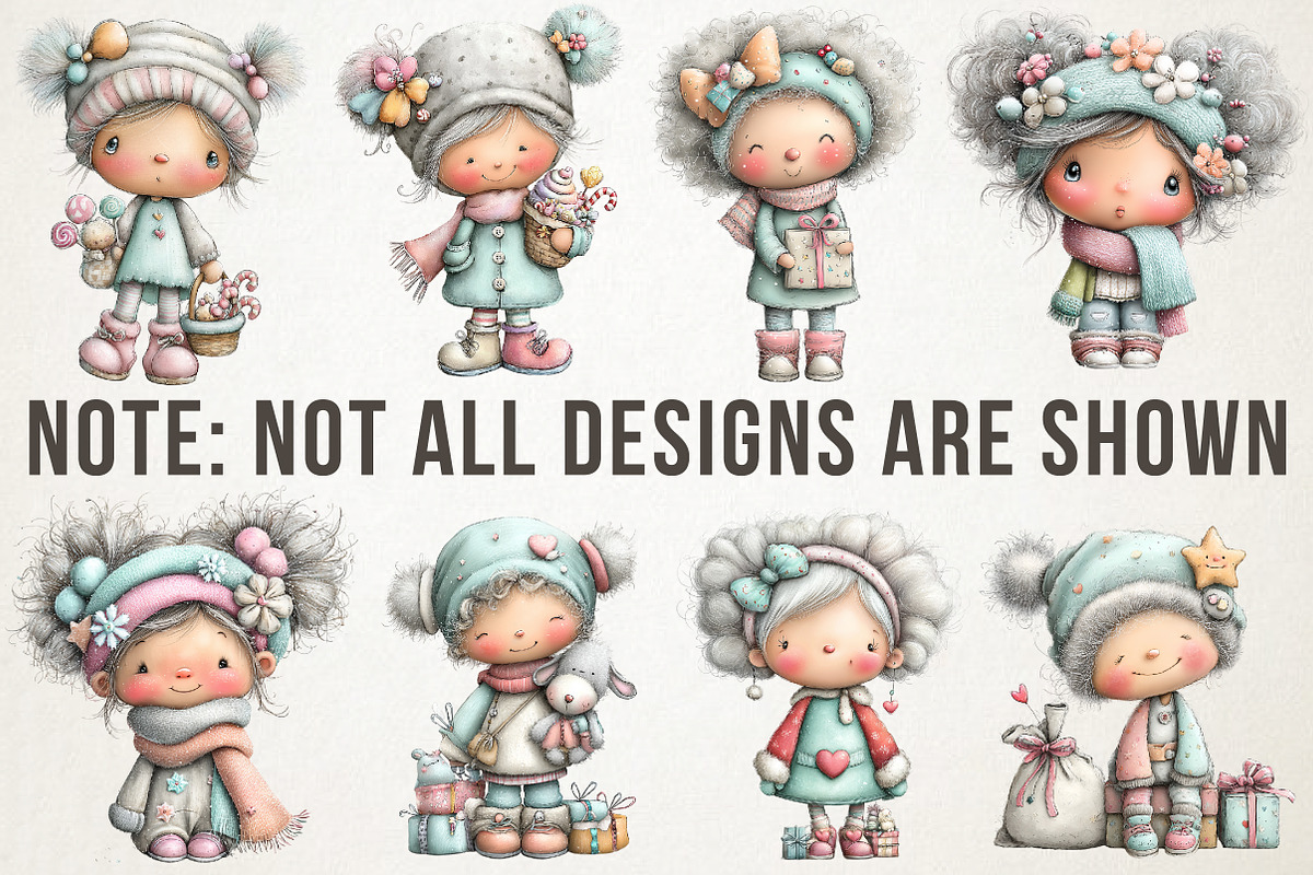 Cute Mrs Claus Clipart, an Illustration by RobertsArt (Photo 4 of 7)