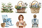 Watercolor Easter Clipart, an Illustration by Libby Wishes (Thumbnail 7 of 9)