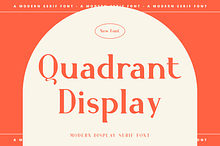 Quadrant Display