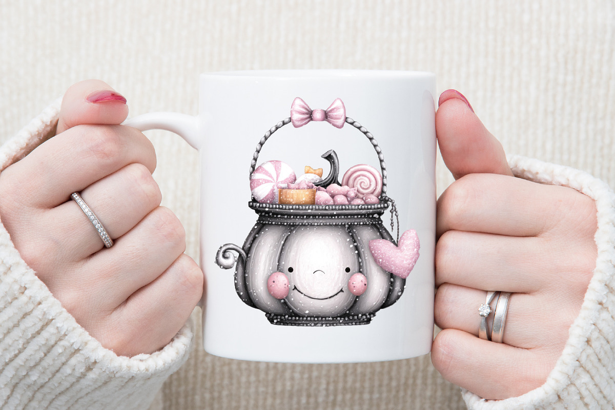 Cute Halloween Clipart, an Illustration by Sublimation Artist (Photo 5 of 6)