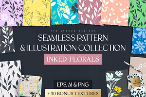 Inked Florals