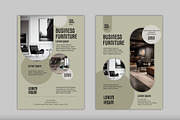 Modern Furniture Marketing Flyer, a Templates & Theme by studiogstock (Thumbnail 1 of 3)