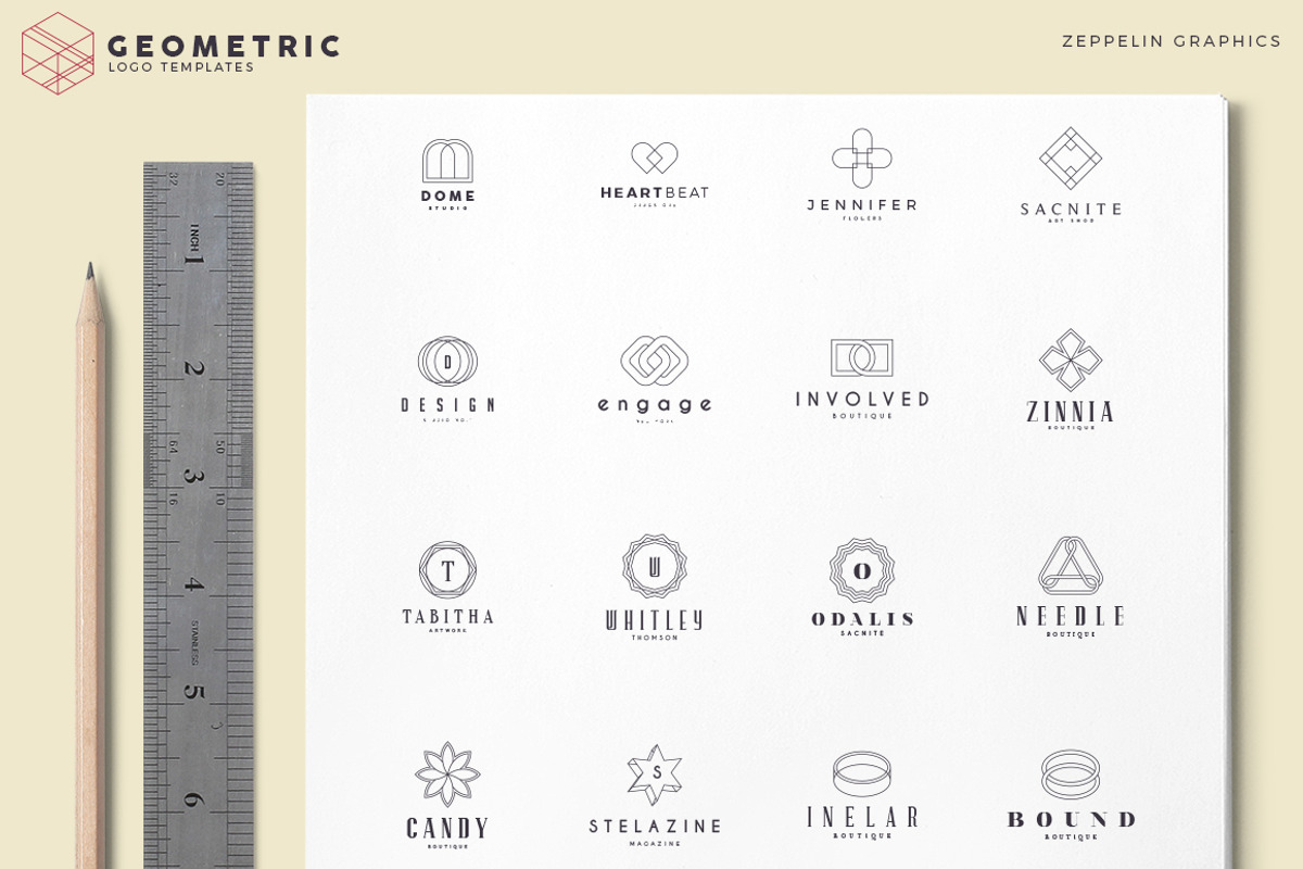 1500 Logos Bundle Collection, a Branding & Logo Template by Graphicdome (Photo 86 of 185)