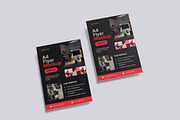 A4 Flyer Mockup Bundle Set, an Advertising Mockup by Rielismee (Thumbnail 5 of 5)