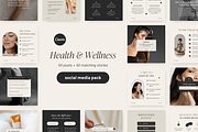 Health & Wellness Instagram Template, a Social Media Template by LiliesandBerries (Thumbnail 2 of 21)