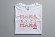 Retro Mama Vibes Stacked Embroidery, an Illustration by Purpose Ekbal (Thumbnail 3 of 3)