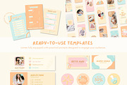 Baby Theme Branding Starter Kit, a Branding & Logo Template by Hell Yeah Designs (Thumbnail 11 of 15)