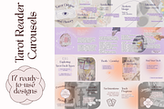 Tarot Reader Social Media Kit BUNDLE, a Social Media Template by Mochi Atelier (Thumbnail 5 of 12)