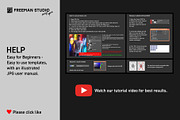 T-Shirt Mock-Up Set, a Shirt Mockup by Freeman Studio (Thumbnail 5 of 14)