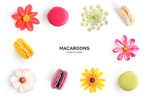 Macaroons featuring almonds, background, and beautiful