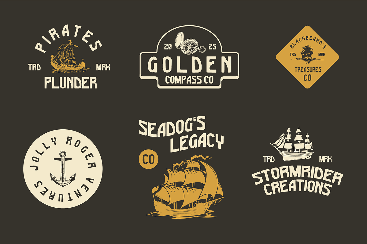 DASPAREDO - Vintage Display Font, a Font by Rightwheels (Photo 4 of 9)