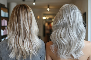 Women with long hairstyles showcase, a Photo by Tanuart