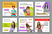 Fashion Social Media Post Template, a Social Media Template by CreativeShaper (Thumbnail 2 of 3)